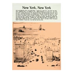 New York, New York by Steve Kaufman (1960-2010)