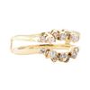 Image 1 : 0.50 ctw Diamond Ring Guard - 14KT Yellow Gold