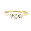 Image 2 : 0.20 ctw Diamond Ring - 18KT Yellow Gold