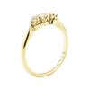 Image 4 : 0.20 ctw Diamond Ring - 18KT Yellow Gold