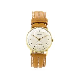 Longines Vintage Wrist Watch - 18KT Yellow Gold