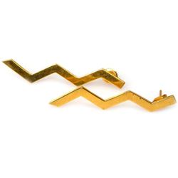 Tiffany & Co. Paloma Picasso 18k gold earrings, 1982