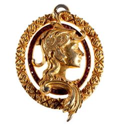 Lucien Piccard high fashion costume pendant