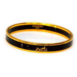 Hermes enamel bangle bracelet
