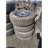 Image 2 : SET OF 4 CONTIPRO CONTACT CONTINENTAL P205/65/R15 TIRES ON WHEELS