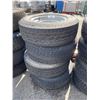 Image 2 : SET OF 4 OPEN COUNTRY TOYA A/T LT225/75/R16 TIRES M&S ON WHEELS