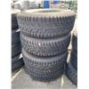 Image 2 : SET OF 4 SAILUN ICE BLAZER WST1 235/75/R15 STUDDED TIRES ON WHEELS