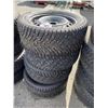 Image 2 : SET OF 4 NOKIAN HAKKAPELIITTA 8 235/50/R17 TIRES M&S ON WHEELS