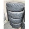 Image 2 : SET OF ATTURO AZ800 255/55/R19 TIRES M&S ON LAND ROVER RIMS