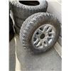 Image 3 : SET OF 4 MYTEKI TRAILHOG A/T LT265/70R17 TIRES M&S (ONE ON WHEEL)