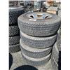 Image 2 : SET OF 4 HANKOOK DYNAPRO AT P235/75R17 TIRES ON RIMS