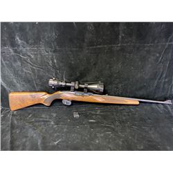 WINCHESTER MODEL 490 .22LR SEMI AUTOMATIC RIFLE WITH SCOPE AND HARD CASE SERIAL #J030564