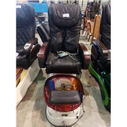 GULFSTREAM INC. AQUA SPA MODEL: G450-8 MASSAGE CHAIR AND JET WATER FOOT BATH