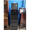 Image 2 : BLACK JEWELRY CABINET 16"W X 19"D X 48"H