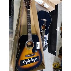 EPIPHONE ACOUSTIC GUITAR MODEL FT-100-VS