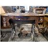 Image 3 : VINTAGE SEWING MACHINE  STAND (NO SEWING MACHINE)