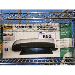 FELLOWES SPECTRA 95 LAMINATOR