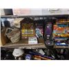 Image 2 : BOX OF ASSORTED LEGO PIECES, BOARD GAMES, DART BOARD, CLEAN WATER SCIENCE, AND MORE