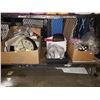 Image 2 : BOX OF BAGS INCLUDING ASSORTED BAGS OF NAIL CLIPPERS, FOOT SCRUBBERS, MIRRORS, & MORE