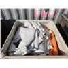 Image 2 : PLASTIC STORAGE CRATE WITH TARPS