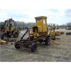 (Lot 31.50) TRAILER MOUNTED BACKHOE