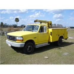 (Lot 4005.00) 1996 FORD F SUPER UTILITY