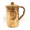 Image 1 : Hammered Copper Pitcher
