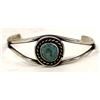 Image 1 : Native American Navajo Silver Turquoise Bracelet