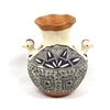 Image 1 : Vintage Acoma Pottery Turkey Vase by I. Chino