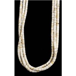 Old Native American Orange Shell Bead Necklace