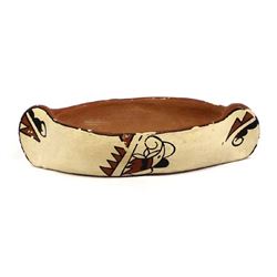 Vintage Jemez Pottery Canoe by Linda