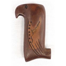 Native American Carved Catlinite Eagle Pipe
