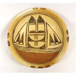 Historic Hopi Pottery Shallow Bowl