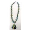 Image 2 : Native American Turquoise Nugget Pendant Necklace