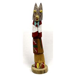 Navajo Great Horned Owl Kachina by Yazzie