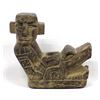 Image 1 : Pre Columbian Pottery Chacmool Replica Figure
