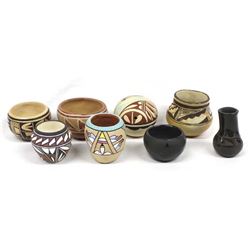 8 Pieces of Native American Pottery