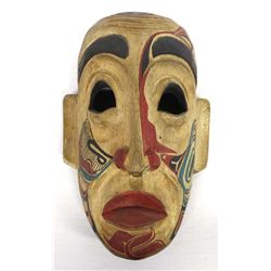Vintage Northwest Coast Carved Wood Mask