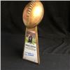 Image 1 : Mike Ditka Signed Chicago Bears 15” Lombardi Football Championship Trophy (Beckett COA)