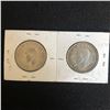 Image 2 : Canada 1941 Silver 50 Cents Coin Lot