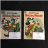 Image 1 : 1950s WALT DISNEY'S MICKEY MOUSE COMIC BOOK LOT (DELL COMICS)