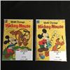 Image 1 : 1950s WALT DISNEY'S MICKEY MOUSE COMICS BOOK LOT (DELL COMICS)