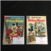 Image 1 : 1950s WALT DISNEY'S MICKEY MOUSE COMICS BOOK LOT (DELL COMICS)