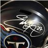 Image 2 : EDDIE GEORGE SIGNED TENNESEE TITANS FULL SIZE SPEED HELMET ( BECKETT COA)