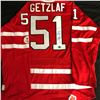 Image 1 : RYAN GETZLAF SIGNED TEAM CANADA HOCKEY JERSEY  (AJ SPORTS HOLOGRAM)