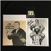 Image 1 : GENE KINISKI SIGNED WRESTLING 8X10 PHOTO & STAMPS