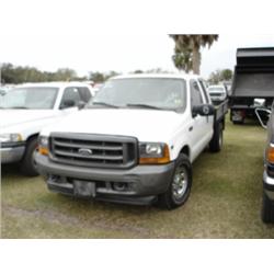 (Lot 4106.00) 2001 FORD F250