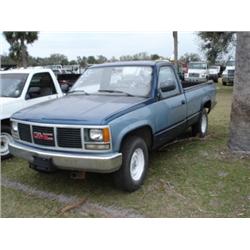 (Lot 4134.00) 1988 GMC SL SIERRA