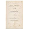 Image 2 : James K. Polk Signed Book: 'Constitution of the United States of America: Rules of the House of Repr