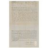 Image 2 : Millard and Abigail Fillmore Document Signed